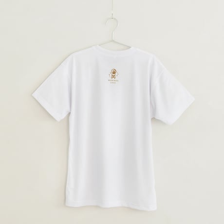 069 【長坂真護】Tシャツ「牛にのり働く少年」（リサイクルポリエステル）