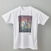 058 【長坂真護】Tシャツ「Ghana's Flag」（リサイクルポリエステル）