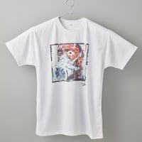 057 【長坂真護】Tシャツ「Going to be plastics」（リサイクルポリエステル）