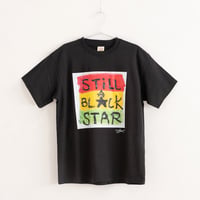 062 【長坂真護】Tシャツ「Still A Black Star 2019」（オーガニックコットン）