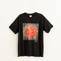 075 【長坂真護】Tシャツ「RISING SUN」（オーガニックコットン）