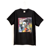 063 【長坂真護】Tシャツ「BONBO IN MAGO」（オーガニックコットン）