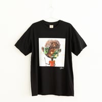 070 【長坂真護】Tシャツ「I wanna be your hero」（オーガニックコットン）