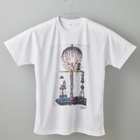 043 【長坂真護】Tシャツ「内界は外界であり、外界は内界であって、内界は外界である」（リサイクルポリエステル）