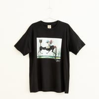 074 【長坂真護】Tシャツ「Our friendship」（オーガニックコットン）