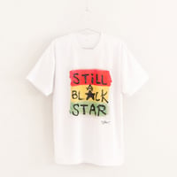 062 【長坂真護】Tシャツ「Still A Black Star 2019」（リサイクルポリエステル）