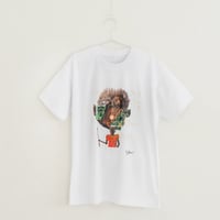 070 【長坂真護】Tシャツ「I wanna be your hero」（リサイクルポリエステル）