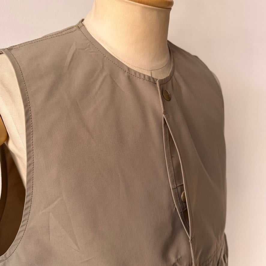 SASSAFRAS / CULTIVATOR VEST (BEIGE) | weaver
