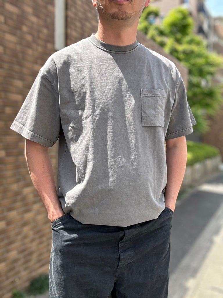 SHELTECH®︎ / ロフトマンTEE W/Drawstring (PIGMENT GRA