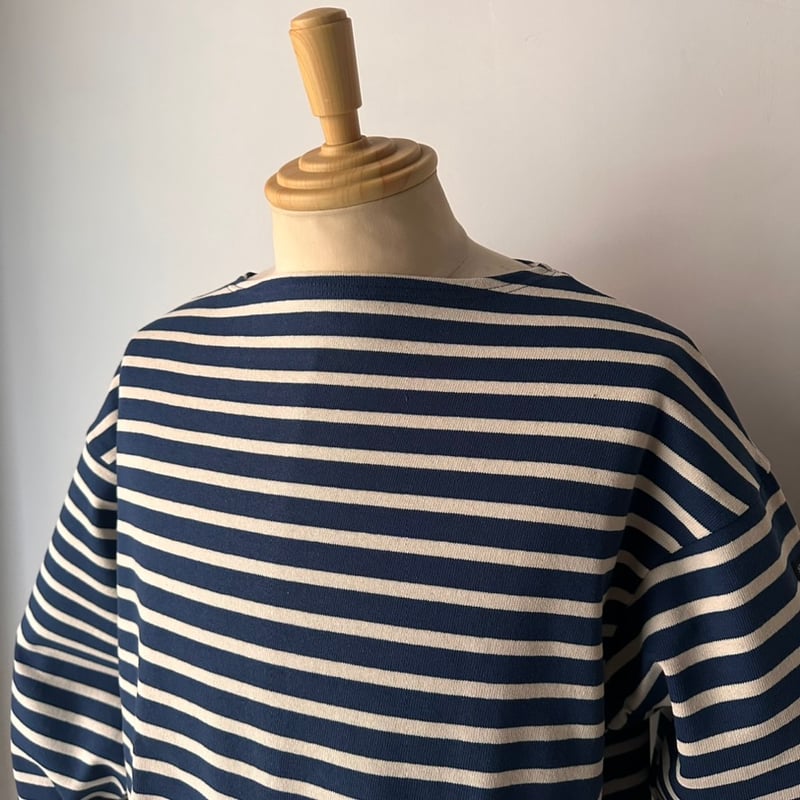 SAINT JAMES / OUESSANT LOOSE (ENCLE/ECRU) | weaver