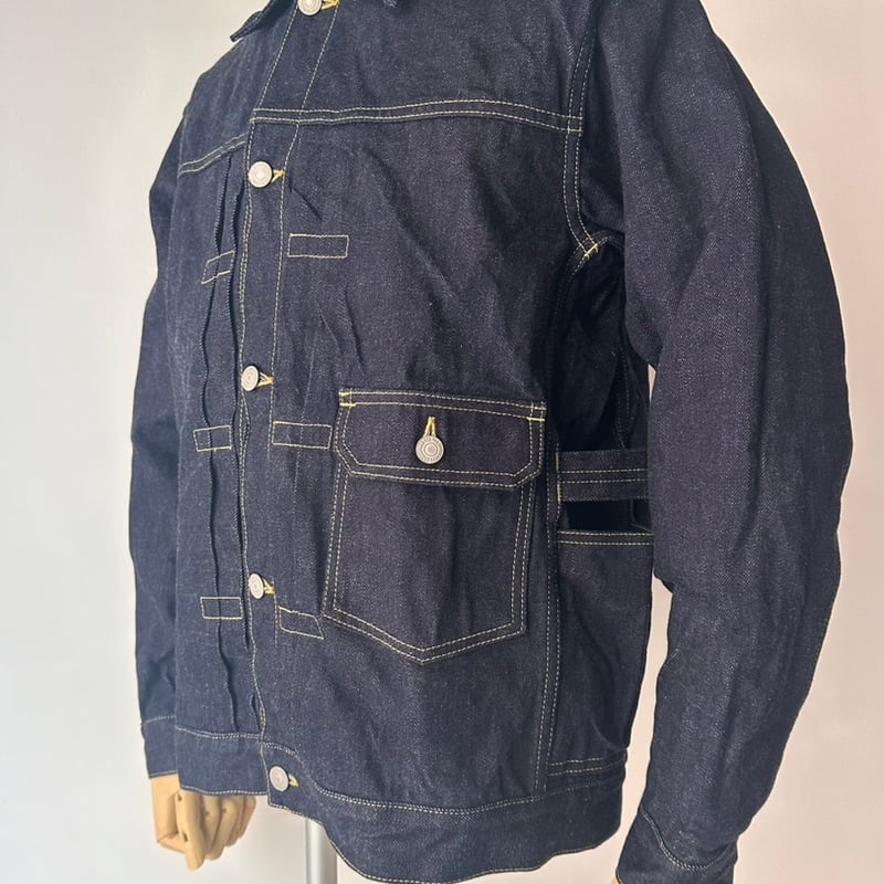 SASSAFRAS GジャンGardner Jacket 14oz Denim Gardener Jacket（ガーデナージャケット）”14oz Denim