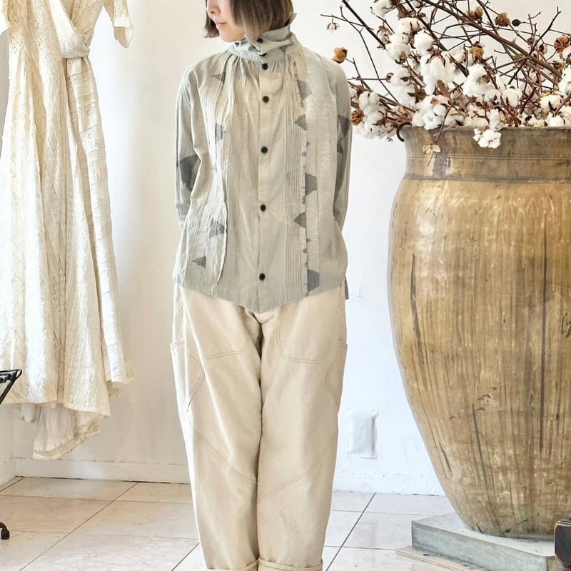 久留米絣研究舎 / Departure Pants (OFF) | weaver