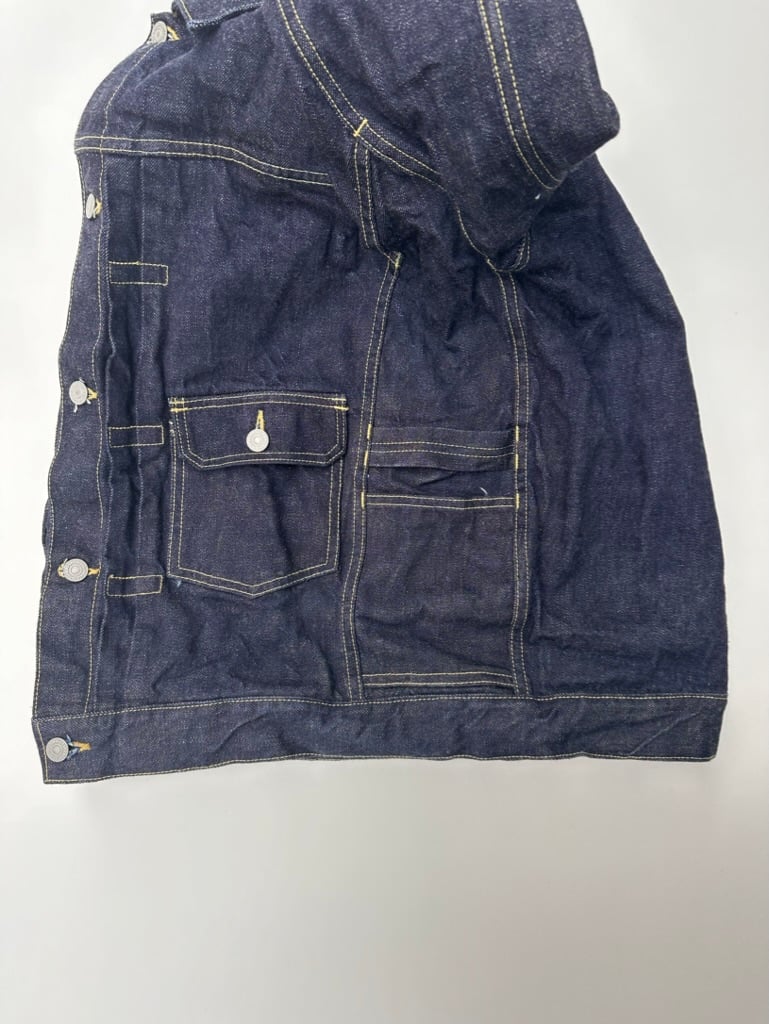 SASSAFRAS GジャンGardner Jacket 14oz Denim SASSAFRAS『GARDENER JACKET(14oz DENIM)』(INDIGO) – Reggieshop