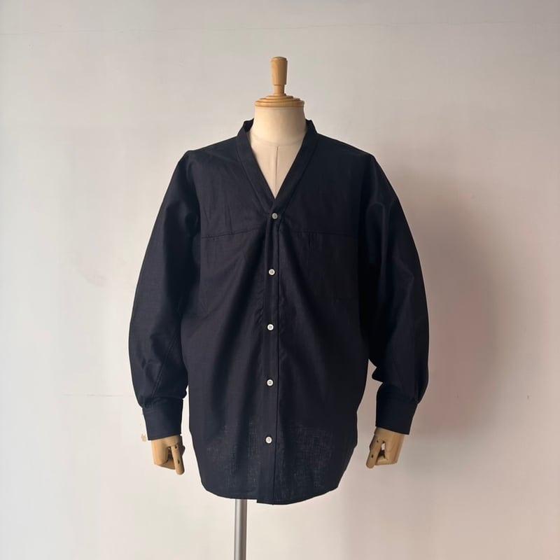 SUNNY ELEMENT / MUSEUM SHIRT (INDIGO) | weaver