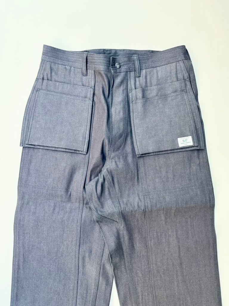 SASSAFRAS(ササフラス)Landscaper Pants 11oz Landscaper Pants in Indigo – Blue Owl Workshop