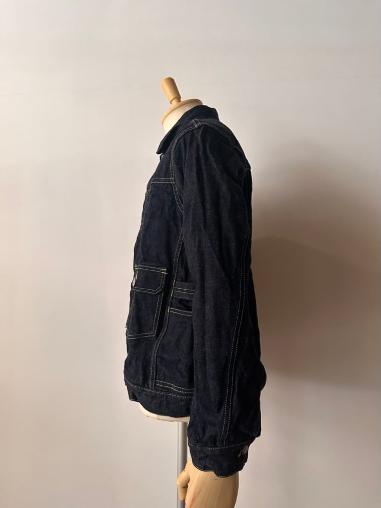 SASSAFRAS GジャンGardner Jacket 14oz Denim SASSAFRAS『GARDENER JACKET(14oz DENIM)』(INDIGO) – Reggieshop