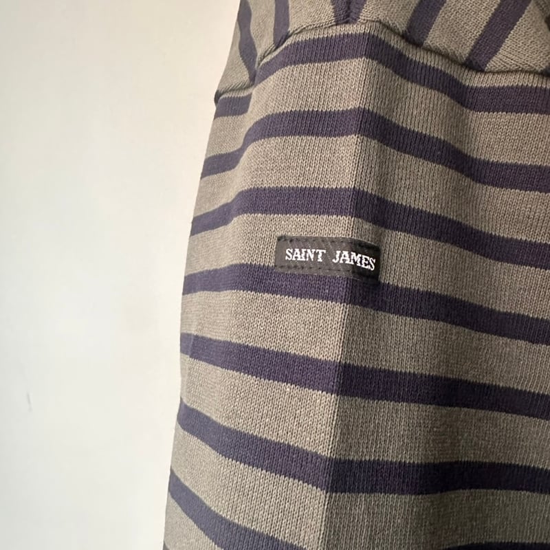 SAINT JAMES / OUESSANT LOOSE(VEGETAL/NAVY) | we