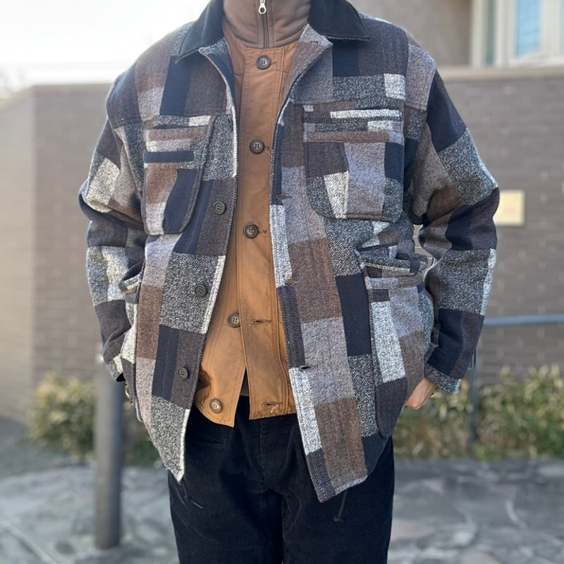 SASSAFRAS / OVERGROWN WADEN JACKET (GRAY) | weaver