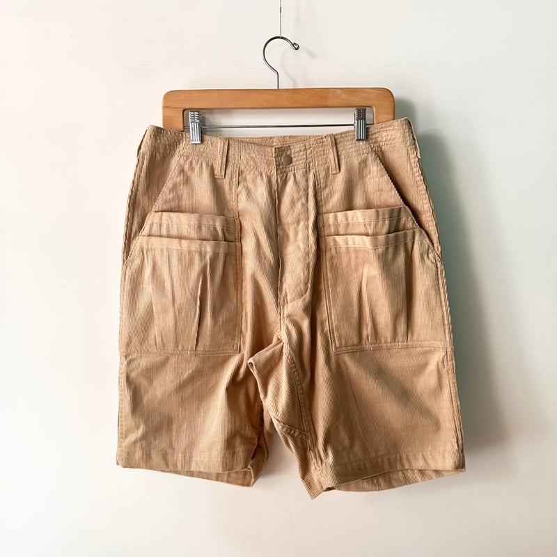 SASSAFRAS / OVERGROWN FATIGUE PANTS 1/2 (BEIGE) SASSAFRAS / OVERGROWN FATIGUE PANTS 1/2 (BEIGE)