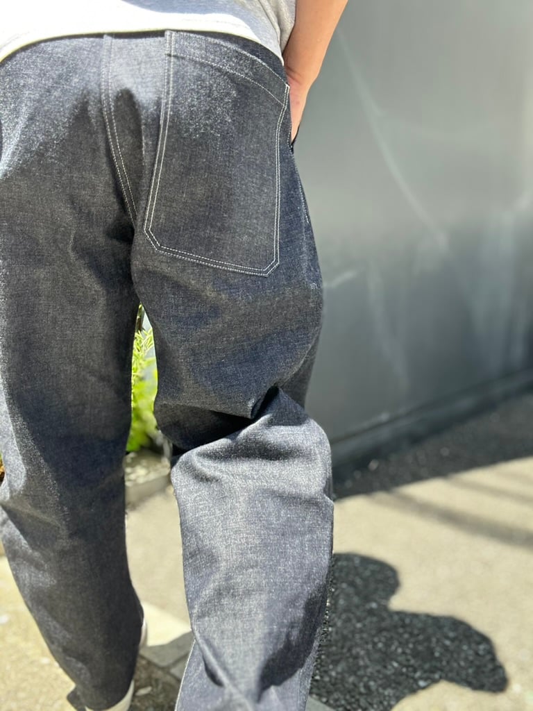 パンツ TUKI type4 / black/black denim / size2 TUKI (ツキ) 0176 [TYPE4] BLACK DENIM タイプフォー ノン