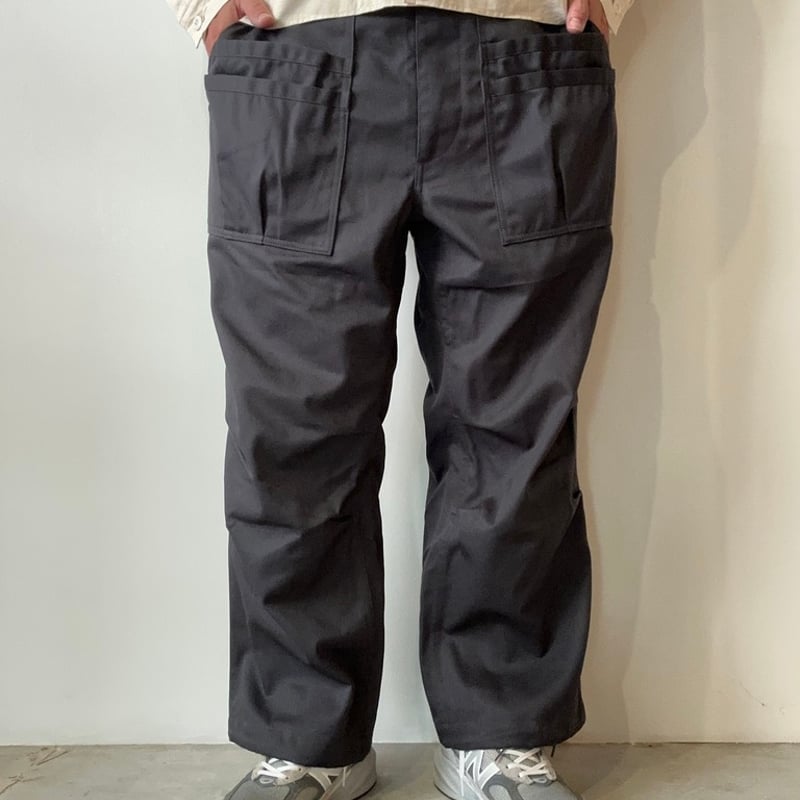 SASSAFRAS OVERGROWN FATIGUE PANTS(CHARCOAL) | w SASSAFRAS OVERGROWN FATIGUE PANTS(CHARCOAL) | w