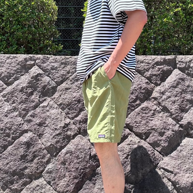 PATAGONIA / W's BAGGIES LONG (CAPER GREEN) | we