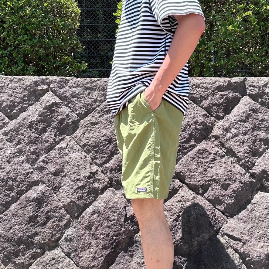 PATAGONIA / W's BAGGIES LONG (CAPER GREEN) | we