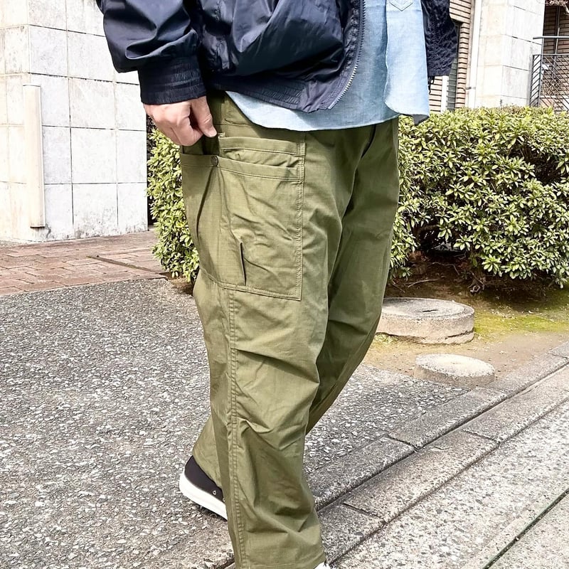 SASSAFRAS Overgrown Pants Lサイズ SassafrasOvergrownPantsMilitar