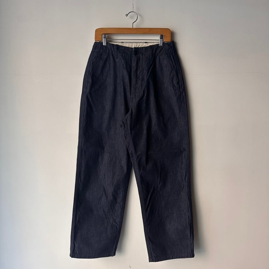 BRU NA BOINNE スラックスパンツ BRU NA BOINNE / EM in NY パンツ(INDIGO) | weaver