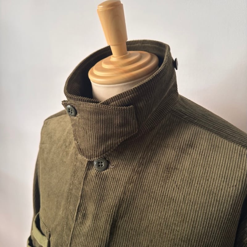SASSAFRAS / OVERGROWN FATIGUE JACKET(OLIVE) | w