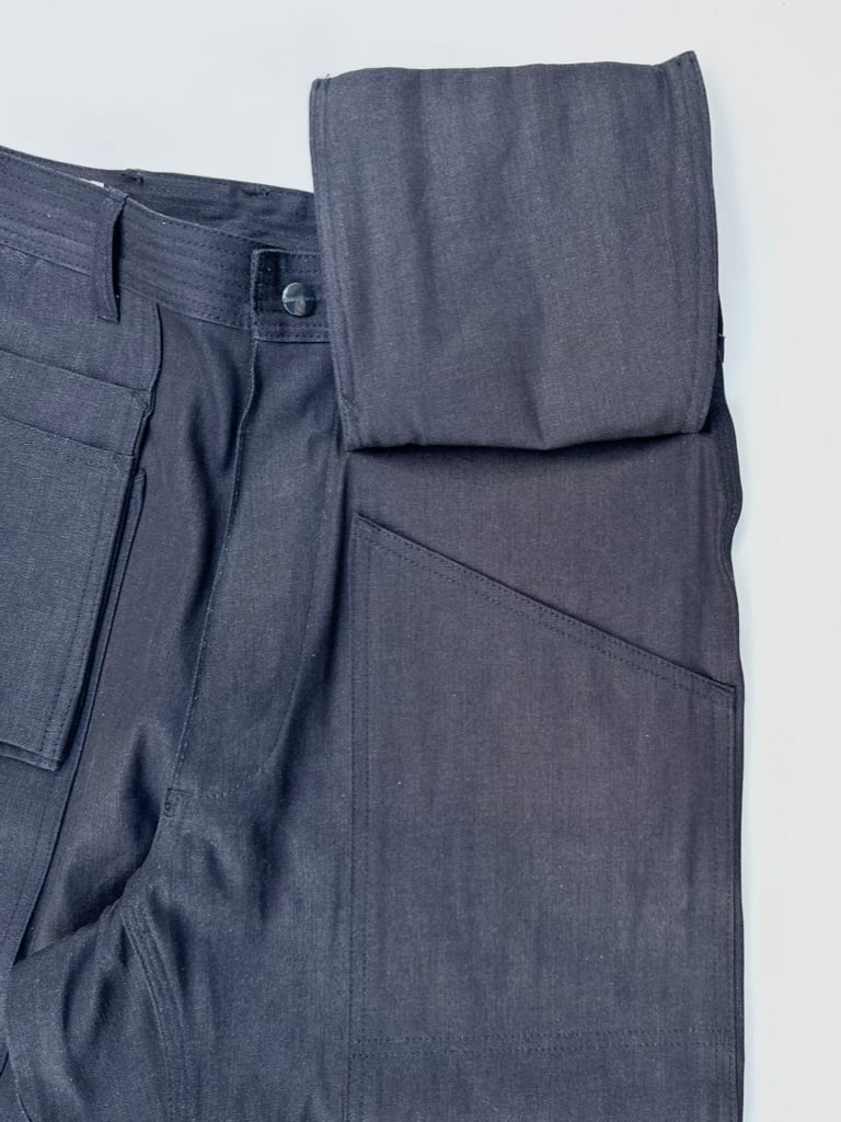 SASSAFRAS LANDSCAPER PANTS(INDIGO) | weaver