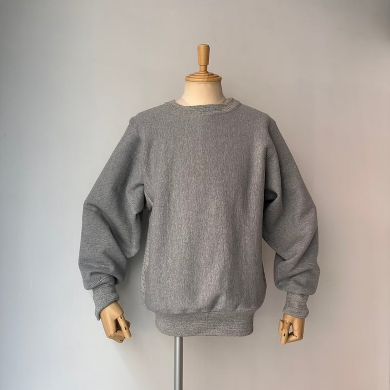 TUKI / COTTON JUMPER (HEATHER GRAY) | weaver