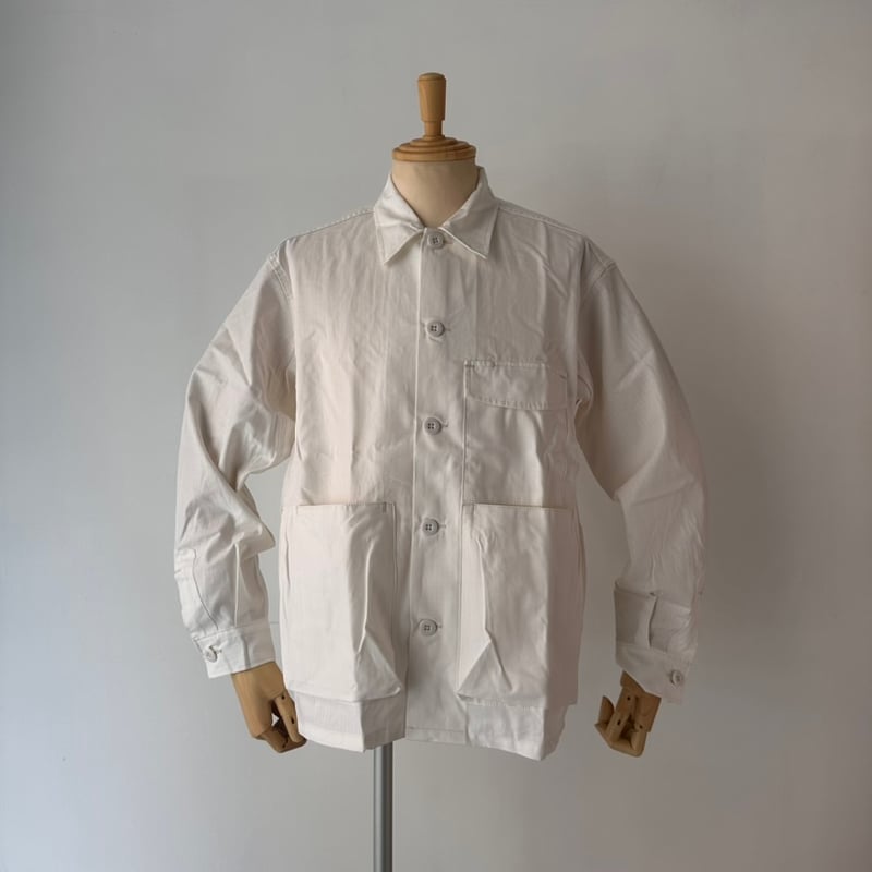 SASSAFRAS / DIGS CREW HALF (WHITE) | weaver