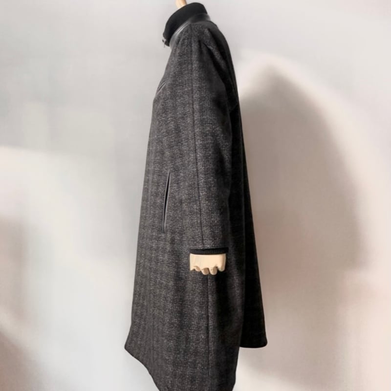 BRU NA BOINNE / ランスロットコート4号チェック(BLACK) | weaver