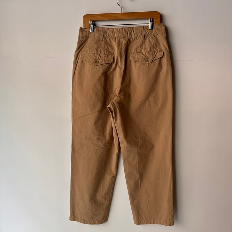 ブルーナボイン ベージュ コットン混紡 チノパン ブルーナボイン ベージュ コットン混紡 チノパン 中古・古着通販