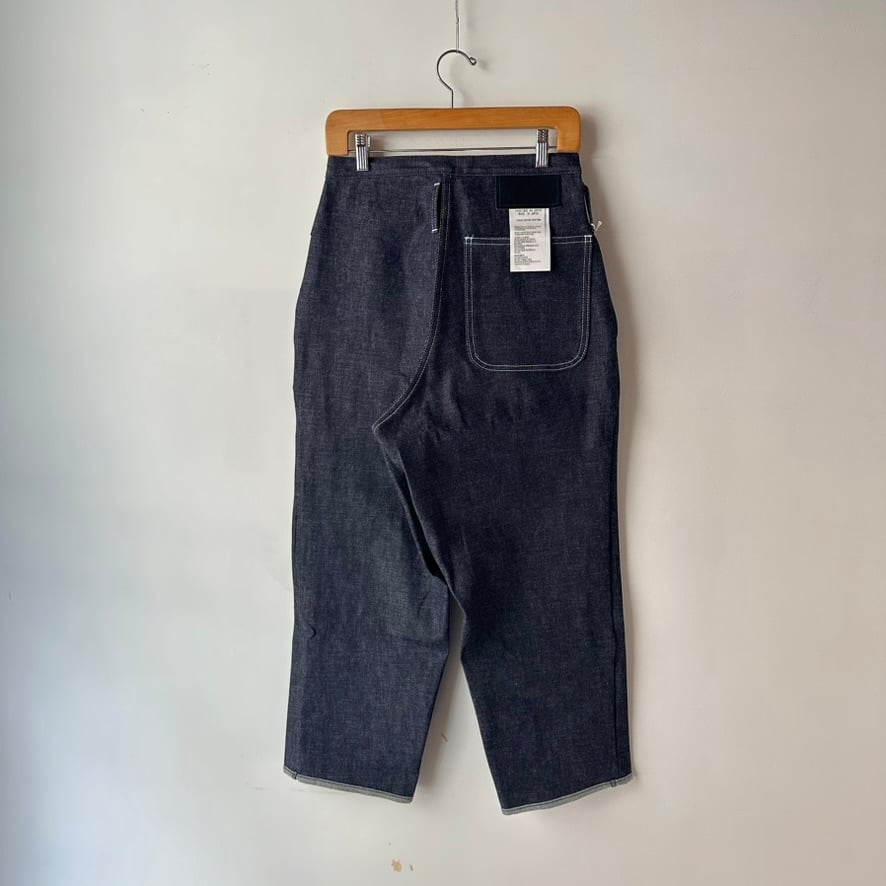 TUKI コンバットパンツ 綿麻デニム ヘンプ混 インディゴ TUKI コンバットパンツ 綿麻デニム ヘンプ混 インディゴ