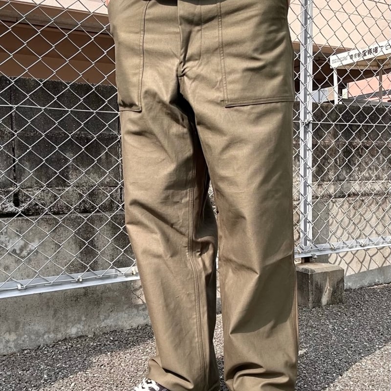 TUKI / BAKER PANTS (OLIVE DRAB) | weaver