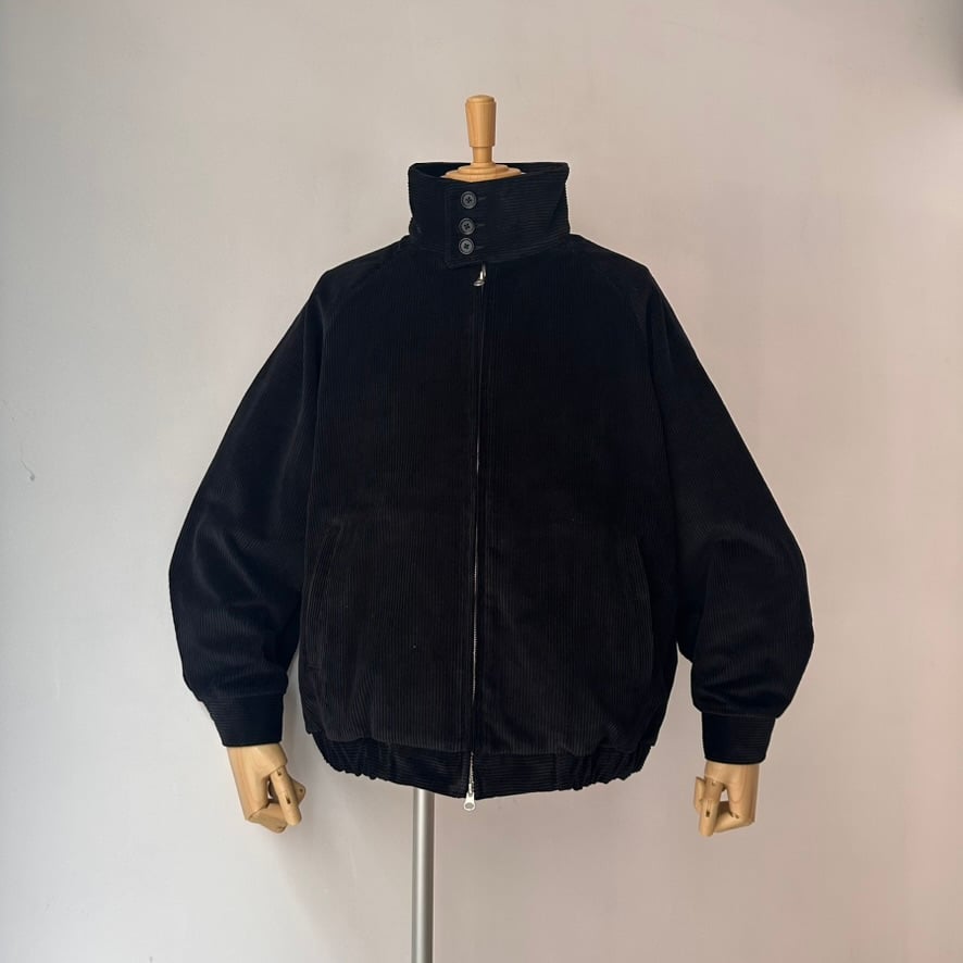 BRU NA BOINNE / コーデュロイトルーパージャンパー (BLACK) | weaver