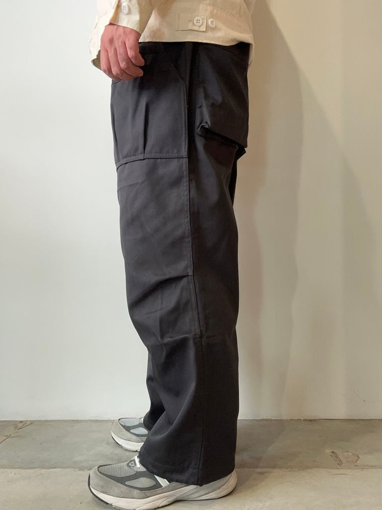 SASSAFRAS OVERGROWN FATIGUE PANTS(CHARCOAL) | w