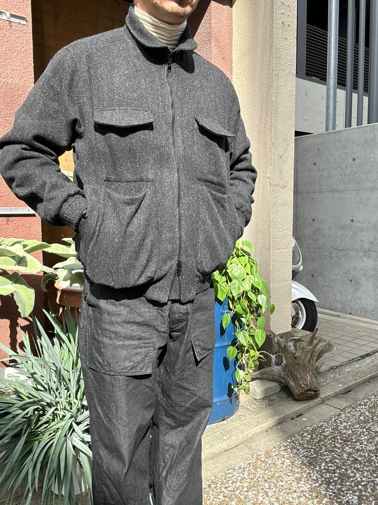 SASSAFRAS / D/C ARMOR JACKET HEAVY (CHARCOAL)