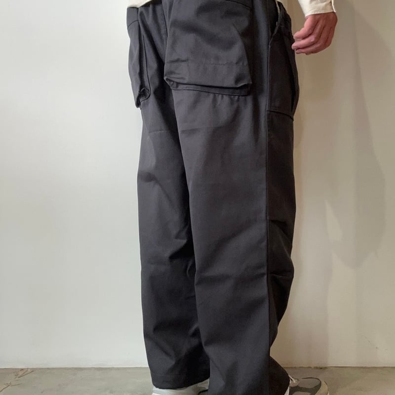 SASSAFRAS OVERGROWN FATIGUE PANTS(CHARCOAL) | w