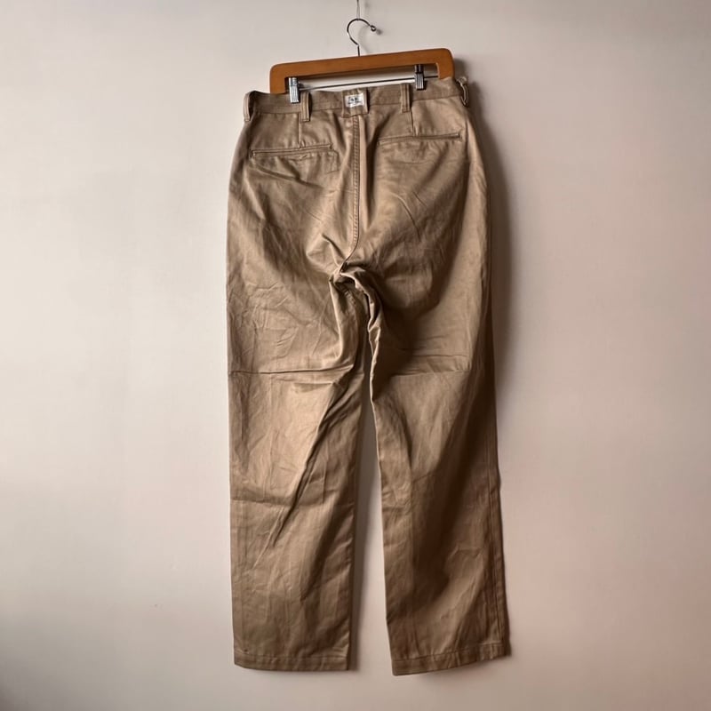SASSAFRAS / WHEEL BARROW PANTS (KHAKI) | weaver