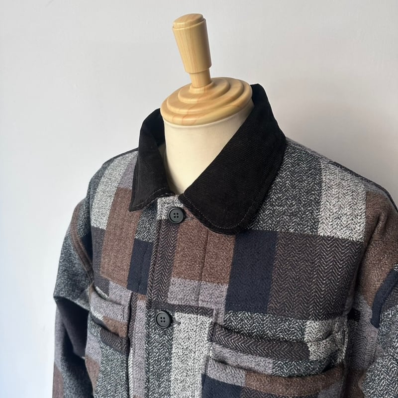 SASSAFRAS / OVERGROWN WADEN JACKET (GRAY) | weaver