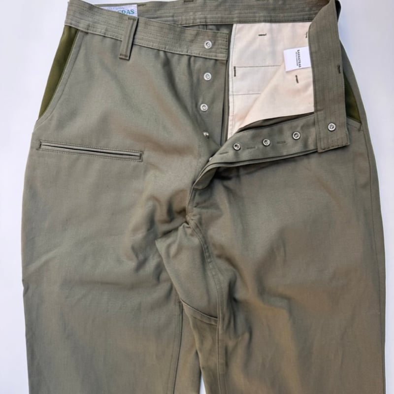 SASSAFRAS WHEEL BARROW PANTS(OLIVE) | weaver SASSAFRAS WHEEL BARROW PANTS(OLIVE) | weaver