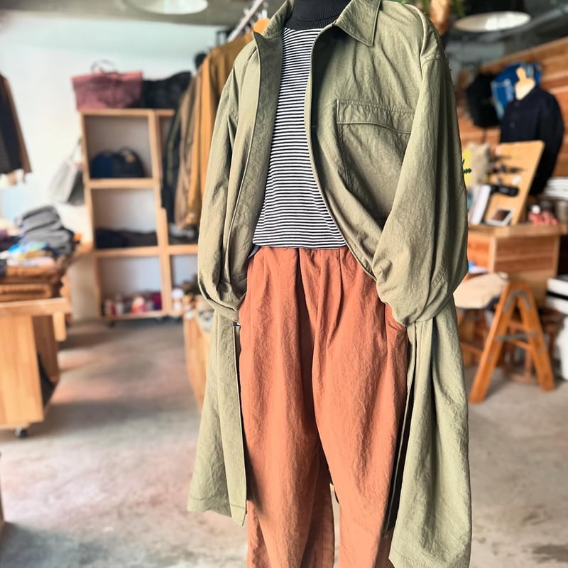 STONEMASTER / SM LONG COAT NYLON DYED OXFORD WM
