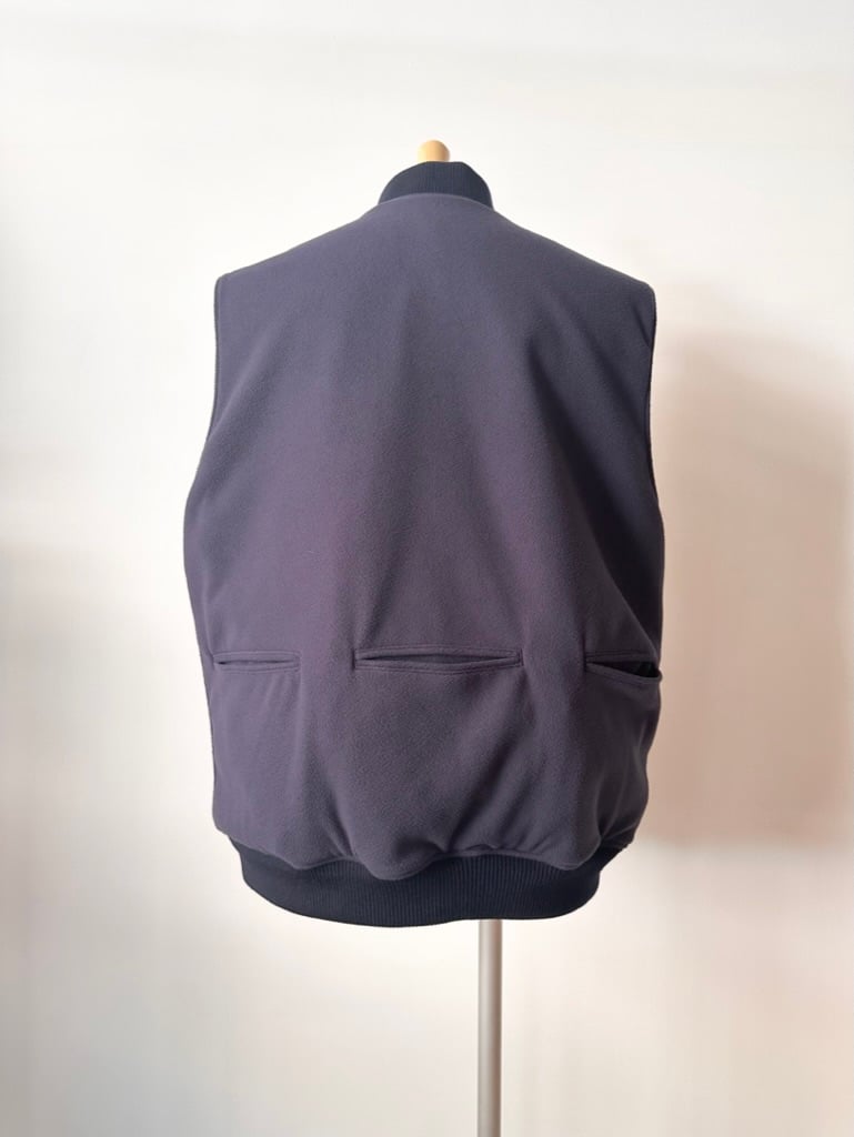 SASSAFRAS / WHEEL BARROW VEST(NAVY) | weaver SASSAFRAS / WHEEL BARROW VEST(NAVY) | weaver