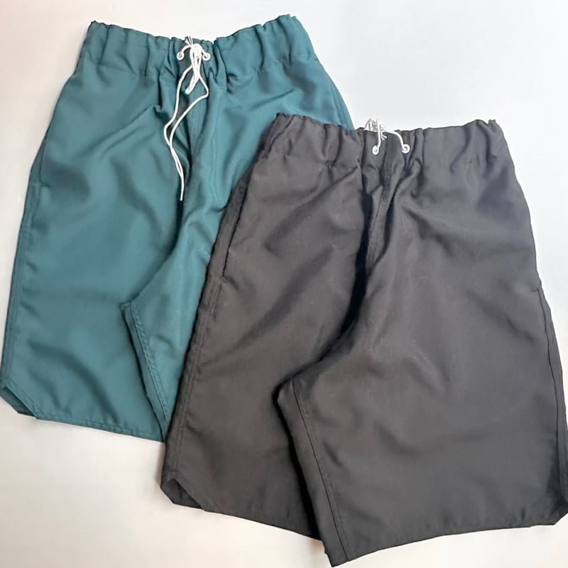 パンツ TUKI Polyester canvas Jog shorts 6 TUKI / JOG SHORTS (FOREST) | weaver