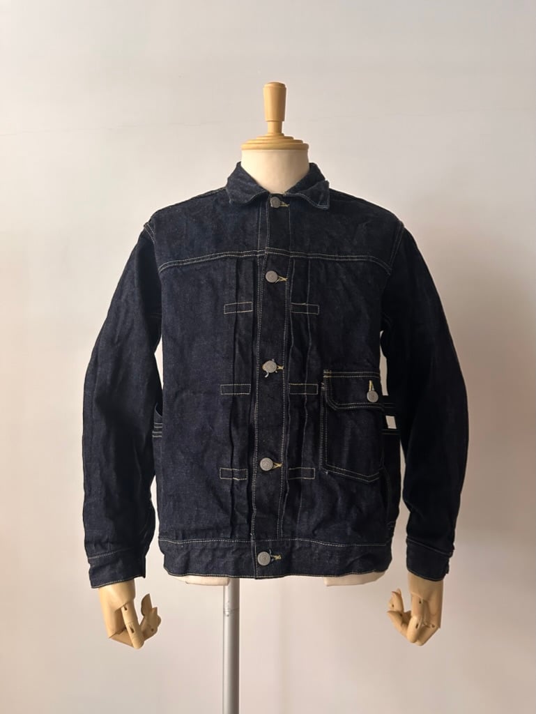 SASSAFRAS / GARDENER JACKET (14oz DENIM) | weaver