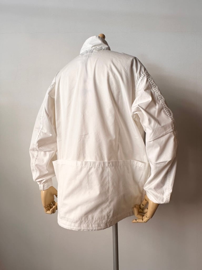 SASSAFRAS / DIGS CREW PROTECTIVE JACKET (WHITE)