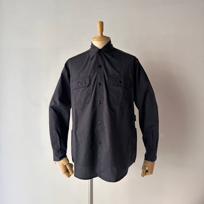 SASSAFRAS / GARDENER SHIRT (BLACK) | weaver
